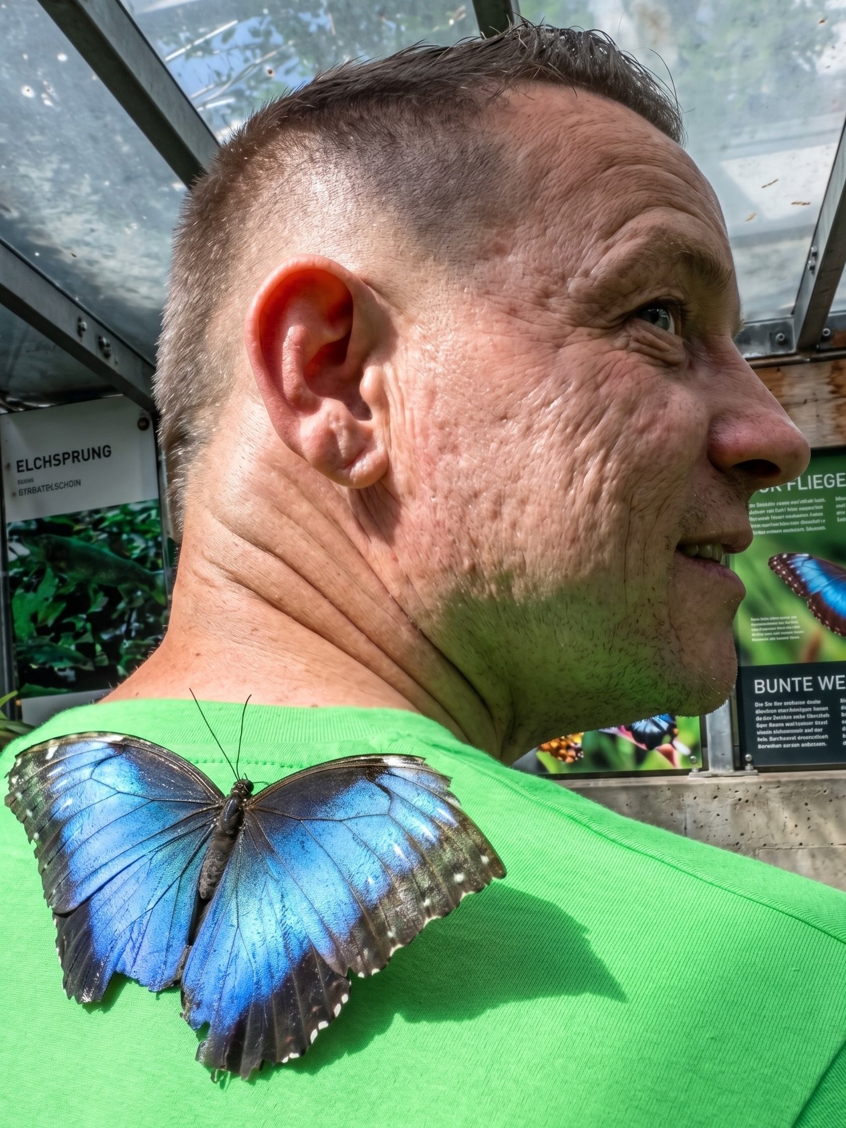 Mitarbeiter Toni Goy wurde gleich mehrfach angeflogen. Mitarbeiter Toni Goy wurde gleich mehrfach angeflogen.